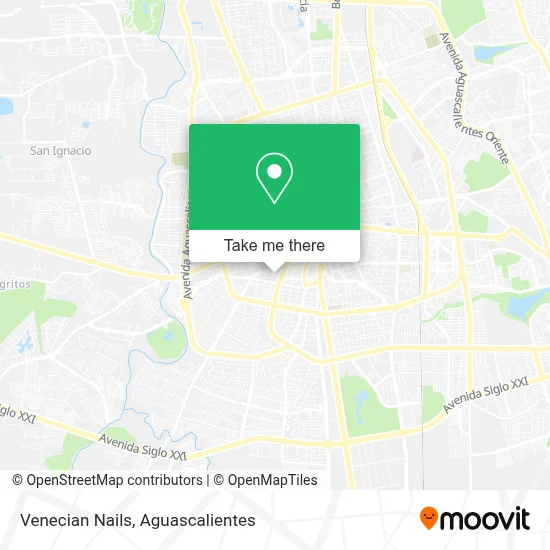 Venecian Nails map