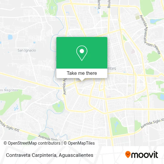 Contraveta Carpintería map