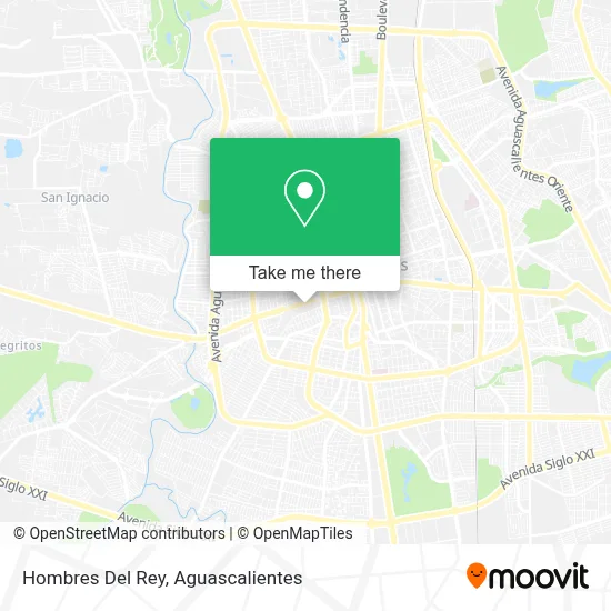 Hombres Del Rey map