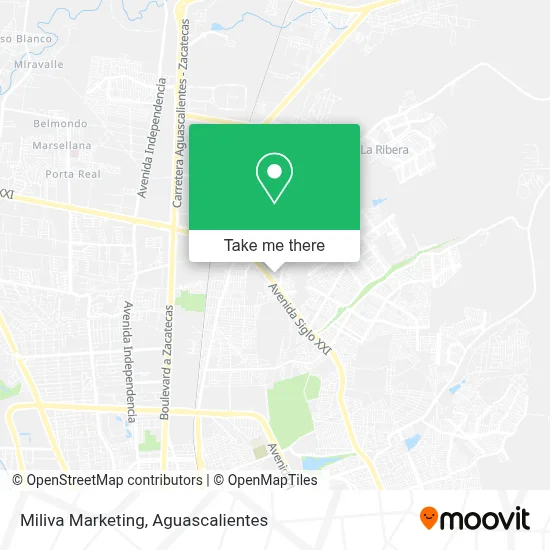Miliva Marketing map