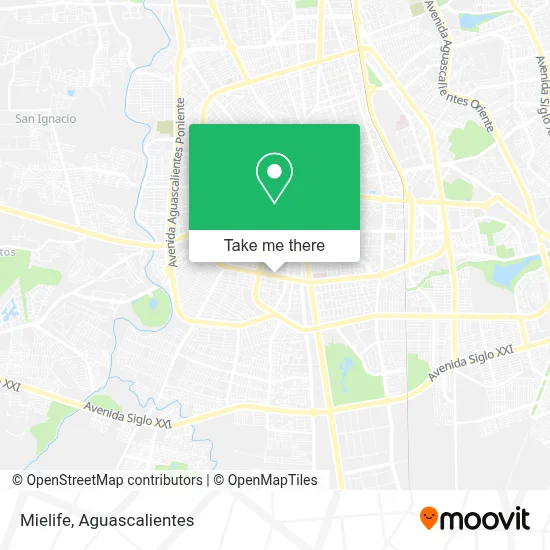 Mielife map