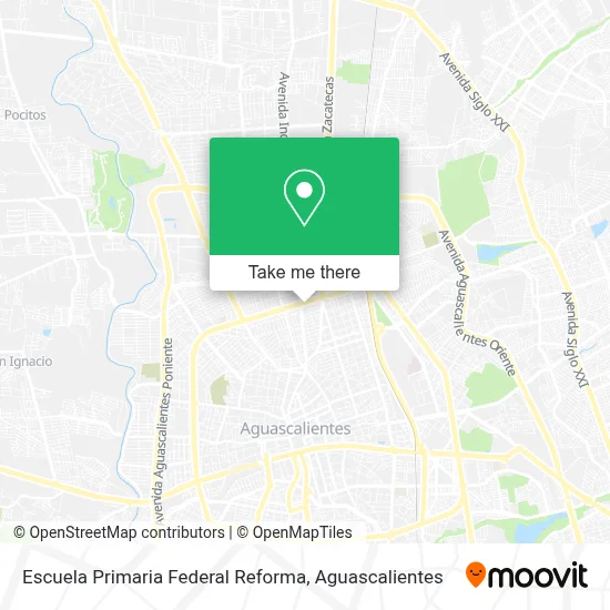 Escuela Primaria Federal Reforma map