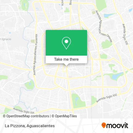 La Pizzona map
