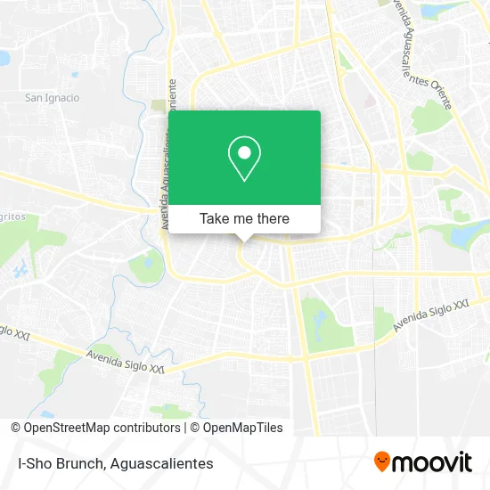 I-Sho Brunch map
