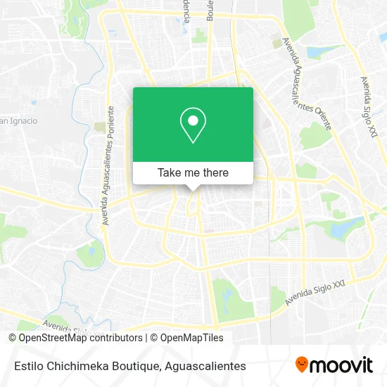 Estilo Chichimeka Boutique map