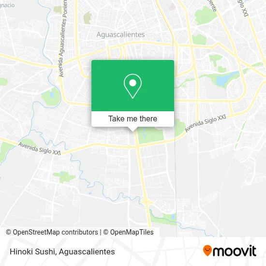 Hinoki Sushi map