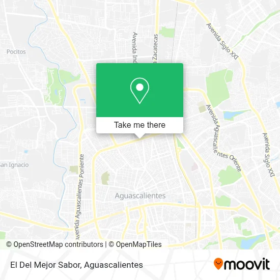 El Del Mejor Sabor map