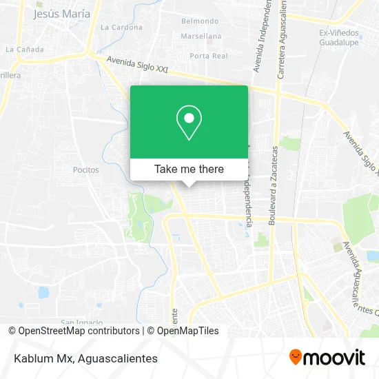 Kablum Mx map