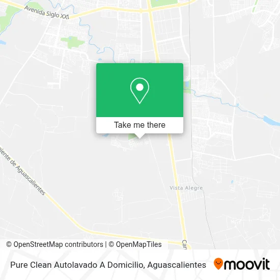 Pure Clean Autolavado A Domicilio map