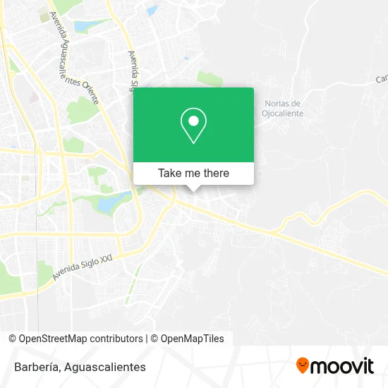 Barbería map