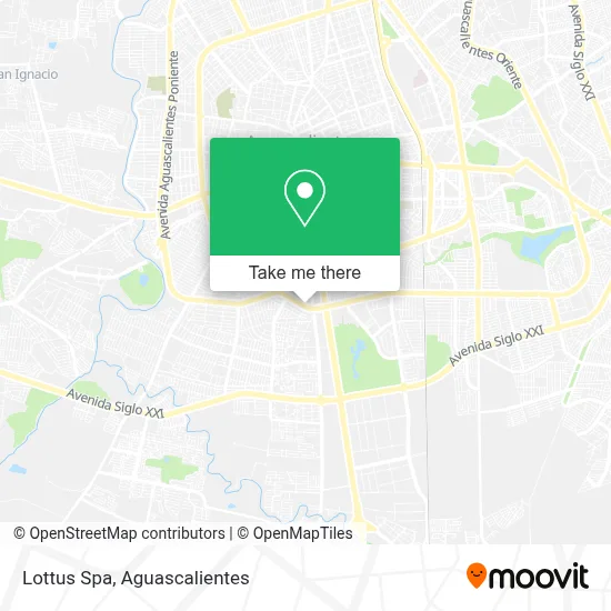 Lottus Spa map