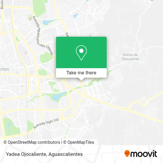 Yadea Ojocaliente map