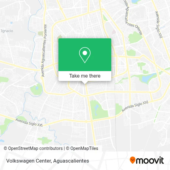 Volkswagen Center map