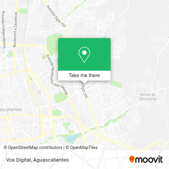 Vox Digital map