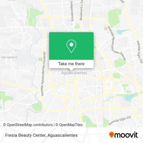 Fresia Beauty Center map
