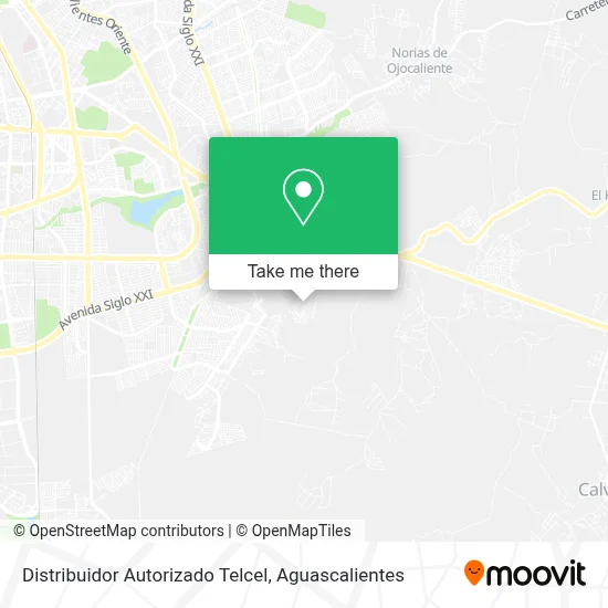 Distribuidor Autorizado Telcel map
