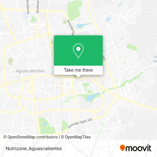 Nutrizone map