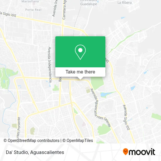 Da' Studio map