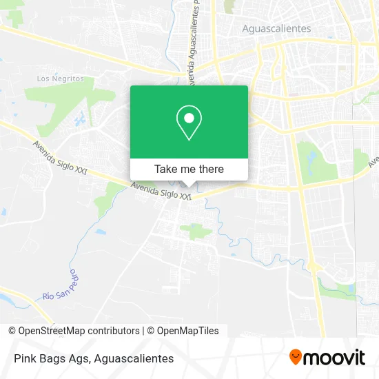 Pink Bags Ags map
