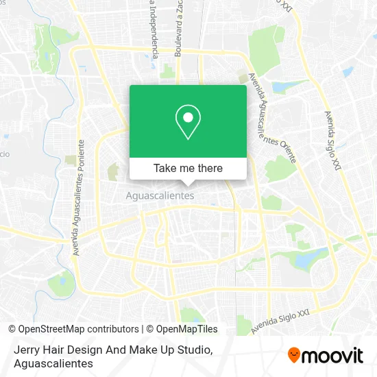 Jerry Hair Design And Make Up Studio map