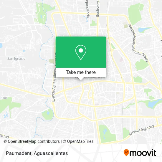 Paumadent map