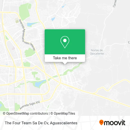 The Four Team Sa De Cv map