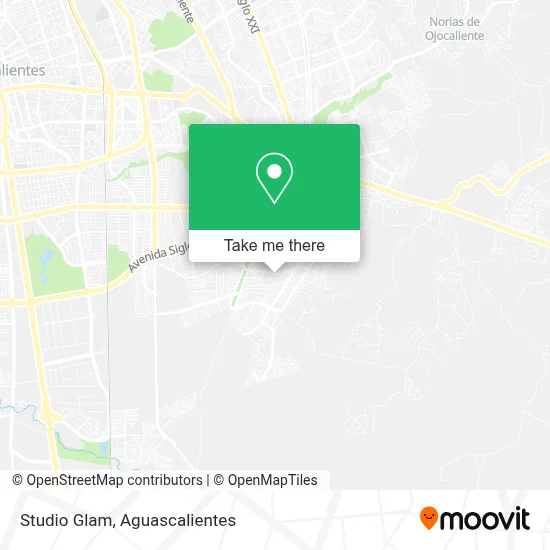 Studio Glam map