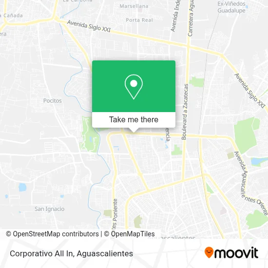 Corporativo All In map