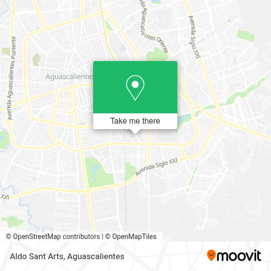 Aldo Sant Arts map