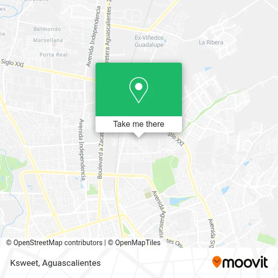 Ksweet map