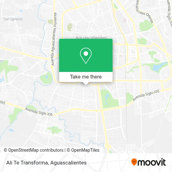 Ali Te Transforma map