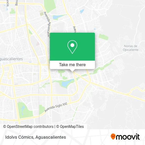 Idolvs Cómics map