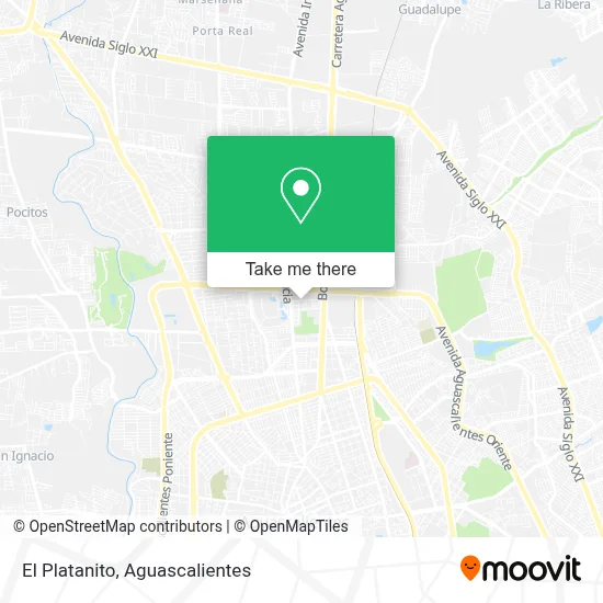 El Platanito map