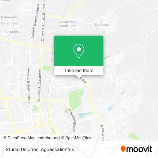 Studio De Jhos map