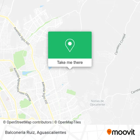 Balconeria Ruiz map