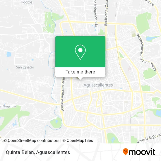 Quinta Belen map