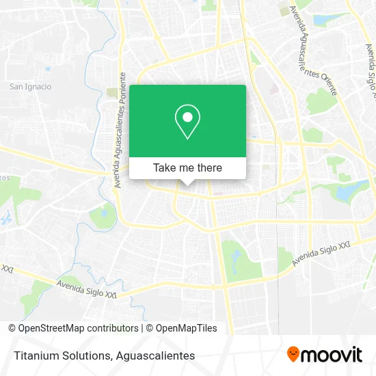 Titanium Solutions map