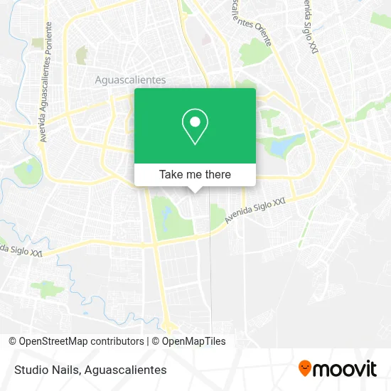 Studio Nails map