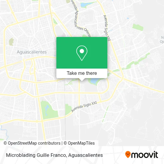 Microblading Guille Franco map