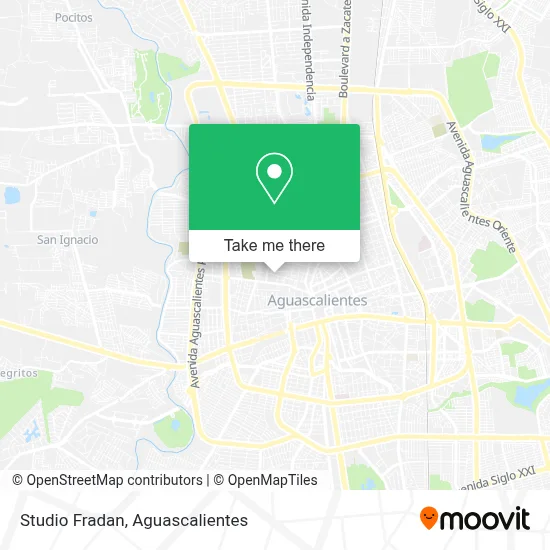 Studio Fradan map
