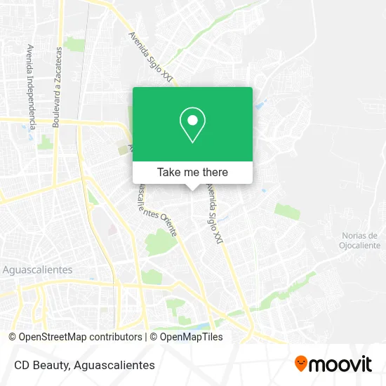 Cd Beauty map