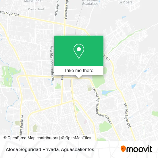 Alosa Seguridad Privada map