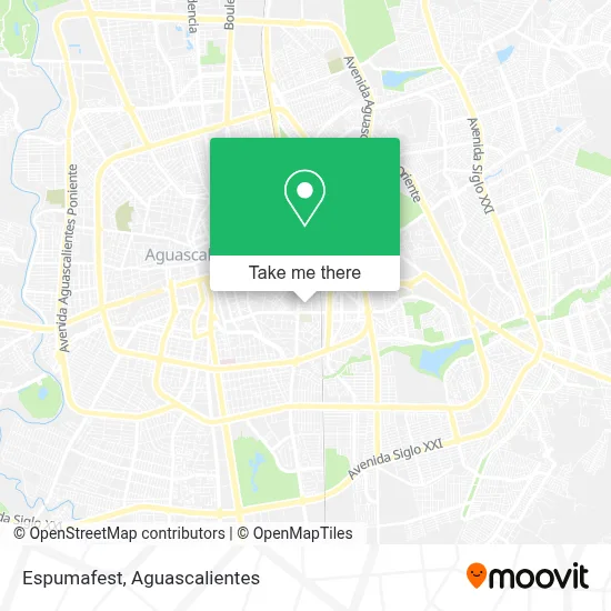 Espumafest map