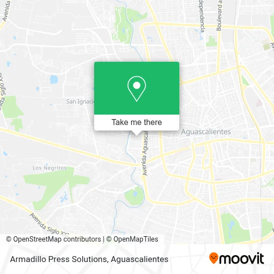 Armadillo Press Solutions map