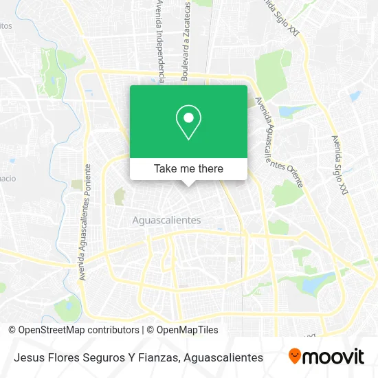 Jesus Flores Seguros Y Fianzas map