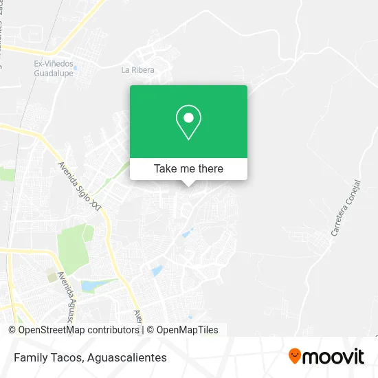 Family Tacos map