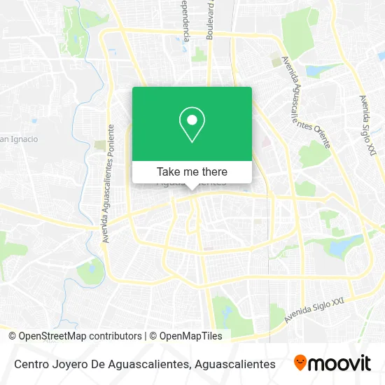 Centro Joyero De Aguascalientes map