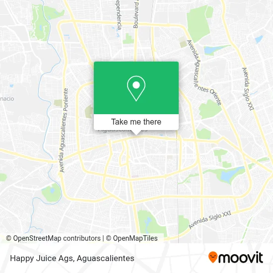 Happy Juice Ags map