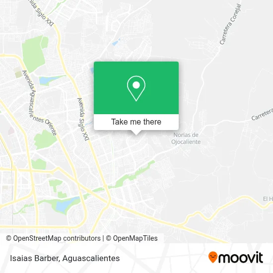 Isaias Barber map