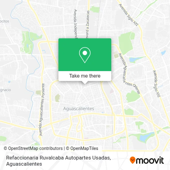 Refaccionaria Ruvalcaba Autopartes Usadas map